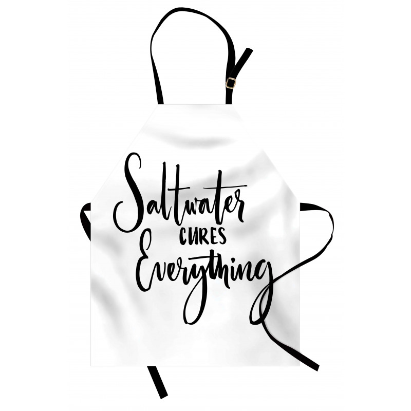 Saltwater Cures Everything Apron