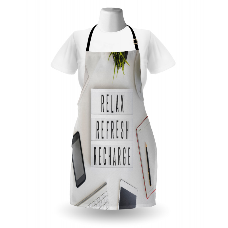 Relax Refresh and Recharge Apron
