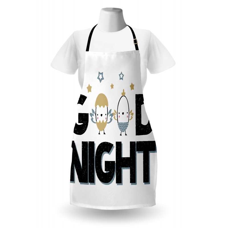 Night and Nesting Eggs Apron