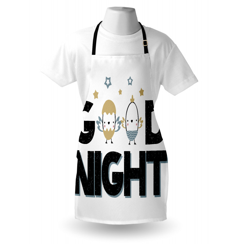 Night and Nesting Eggs Apron