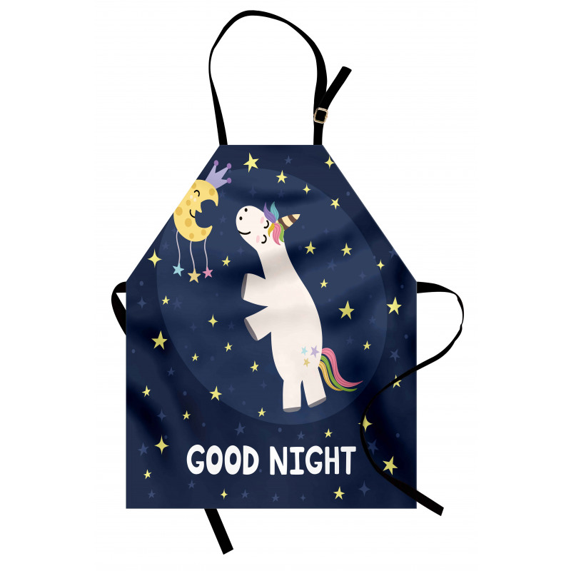 Unicorn with Rainbow Hair Apron