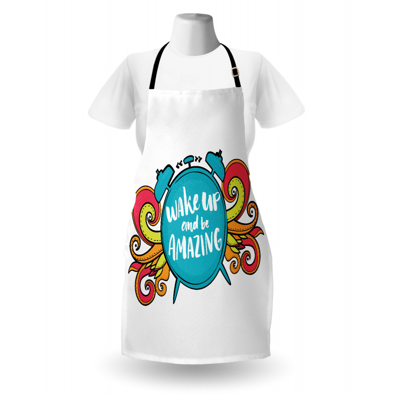 Wake up and Be Text Apron