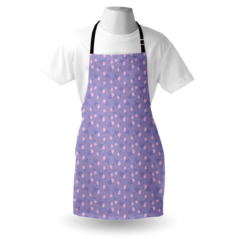 Retro Gramophone Orchids Apron