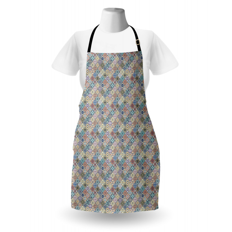 Folkloric Effect Tile Apron