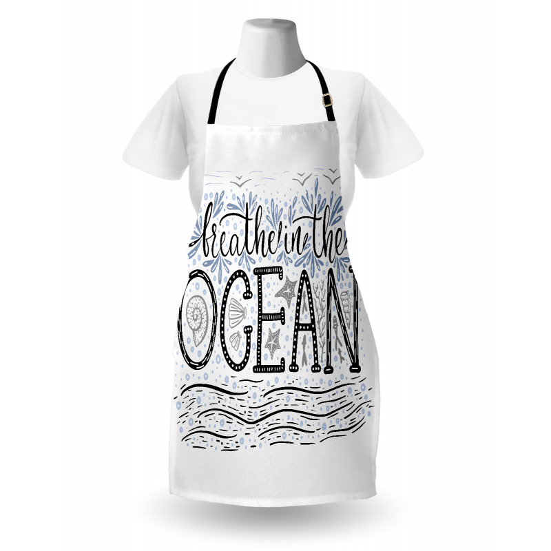 Breathe in the Ocean Apron