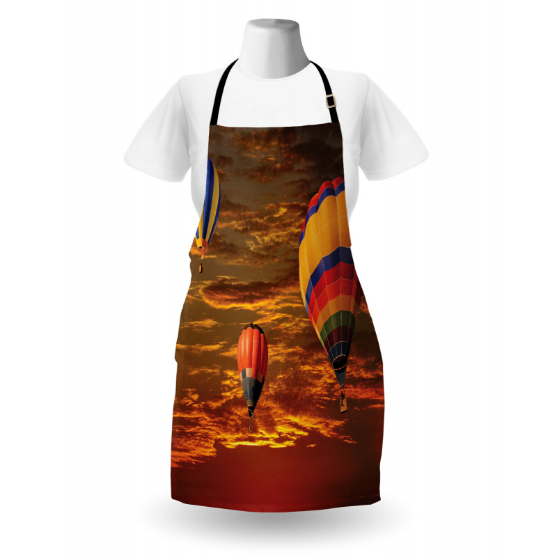 Skyscape Colorful Vehicles Apron