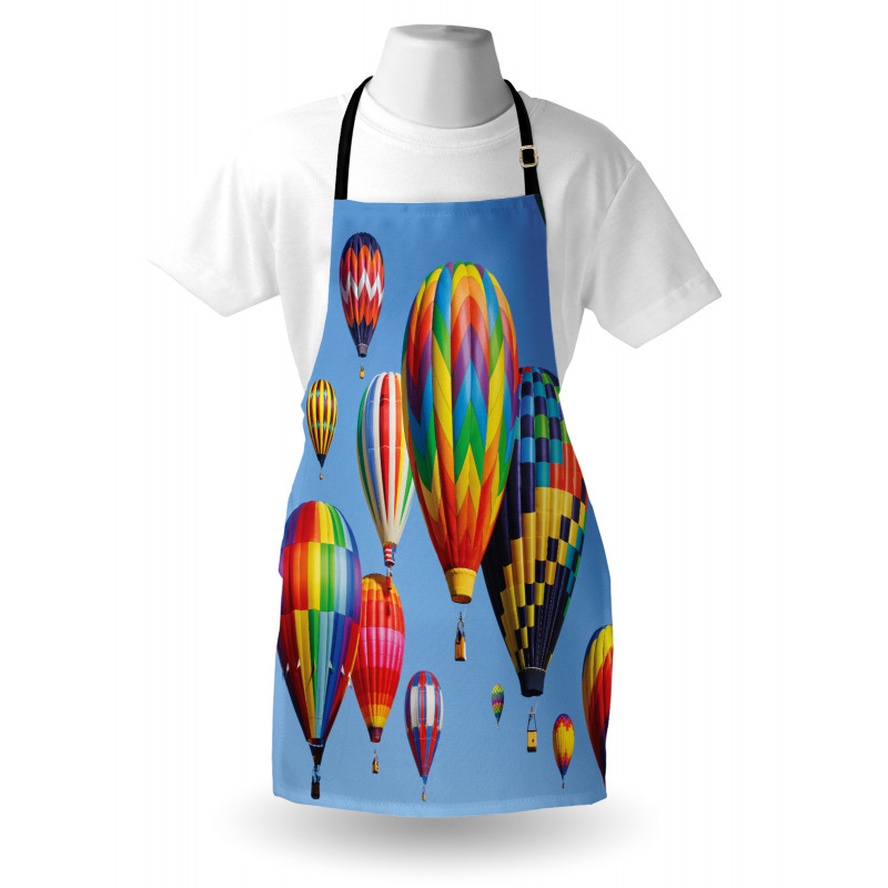 Colorful Air Travel Apron