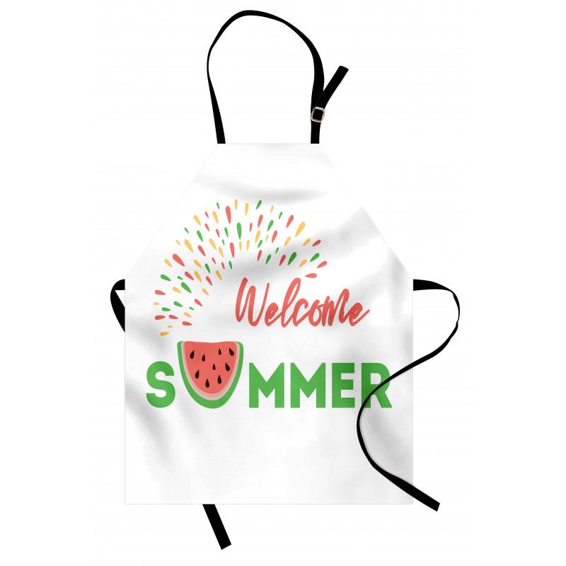 Welcome Summer Theme Apron