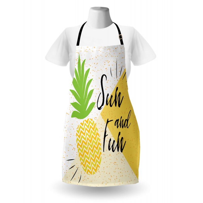 Sun and Fun Pineapple Apron