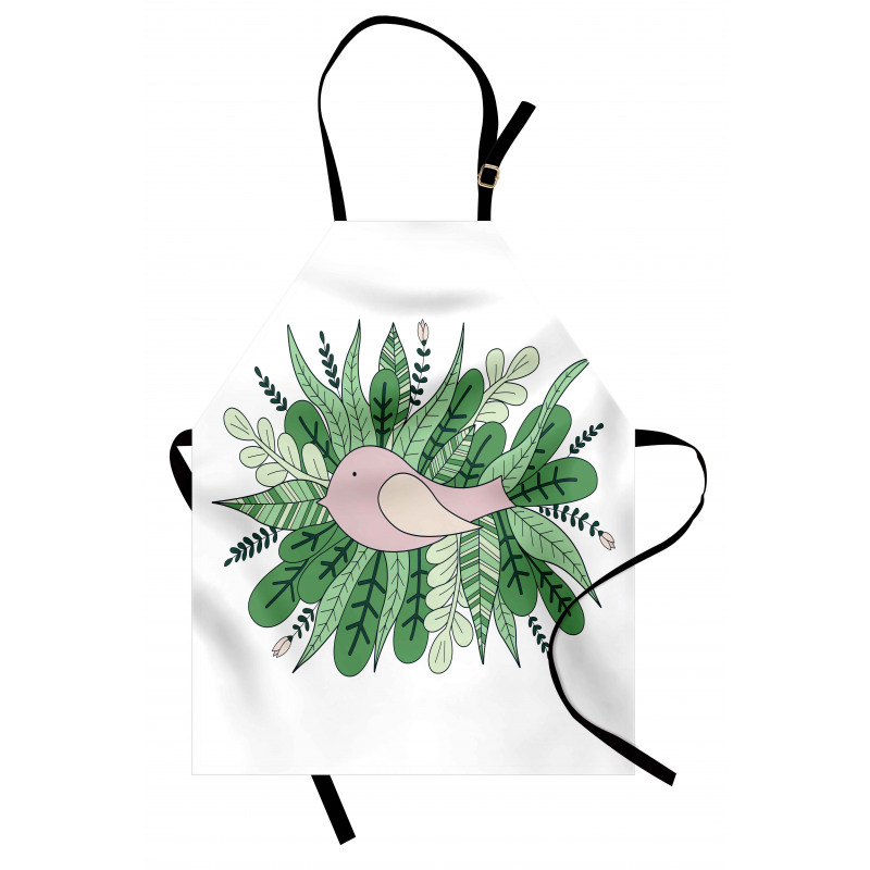 Tiny Sparrownd Leaves Apron