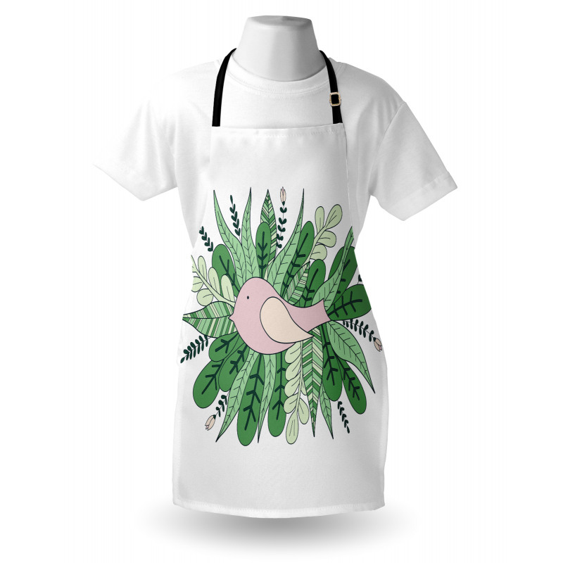 Tiny Sparrownd Leaves Apron