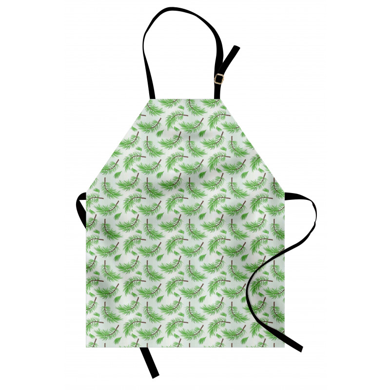Falling Pine Tree Branches Apron