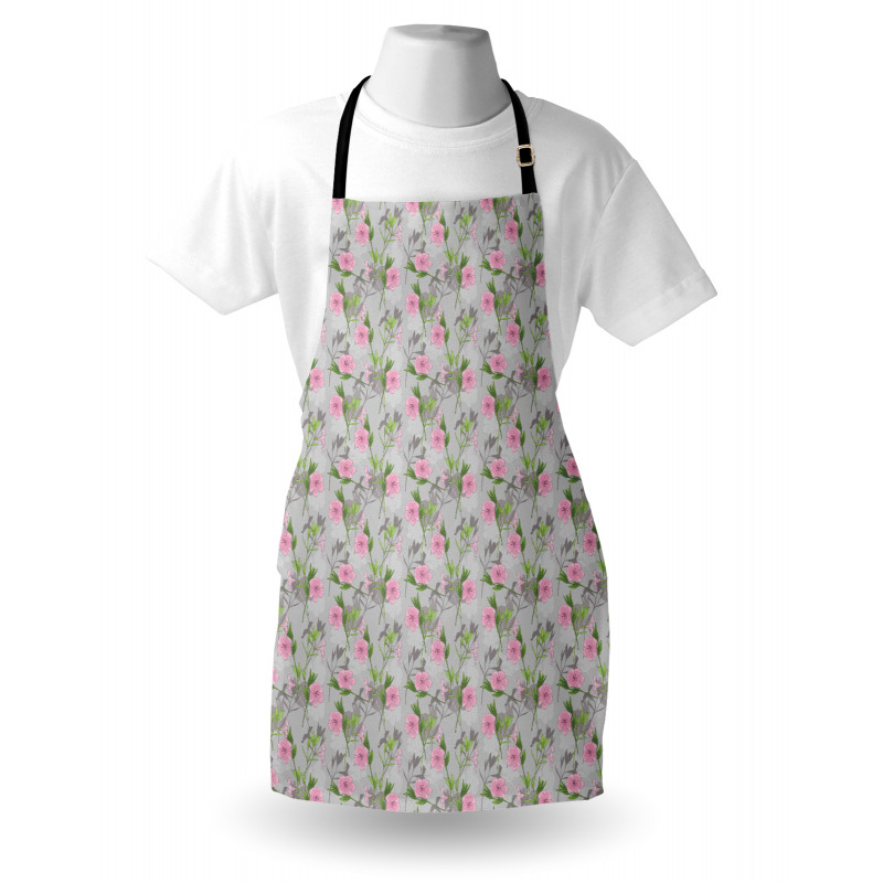 Pink Blossoms Garden Growth Apron