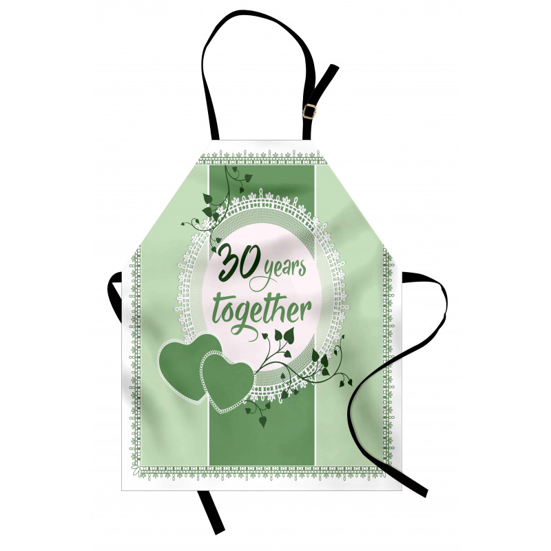 30 Years Together Text Apron