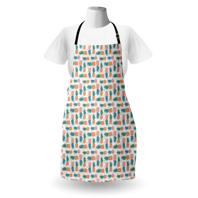 Tropical Fruit Pattern Apron