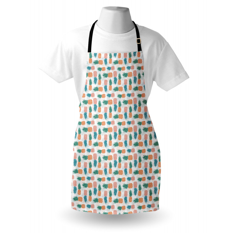 Tropical Fruit Pattern Apron