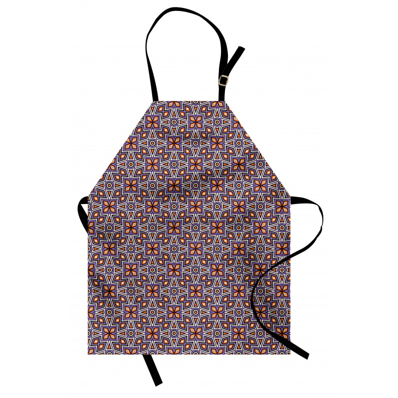 Retro Mesh Composition Apron