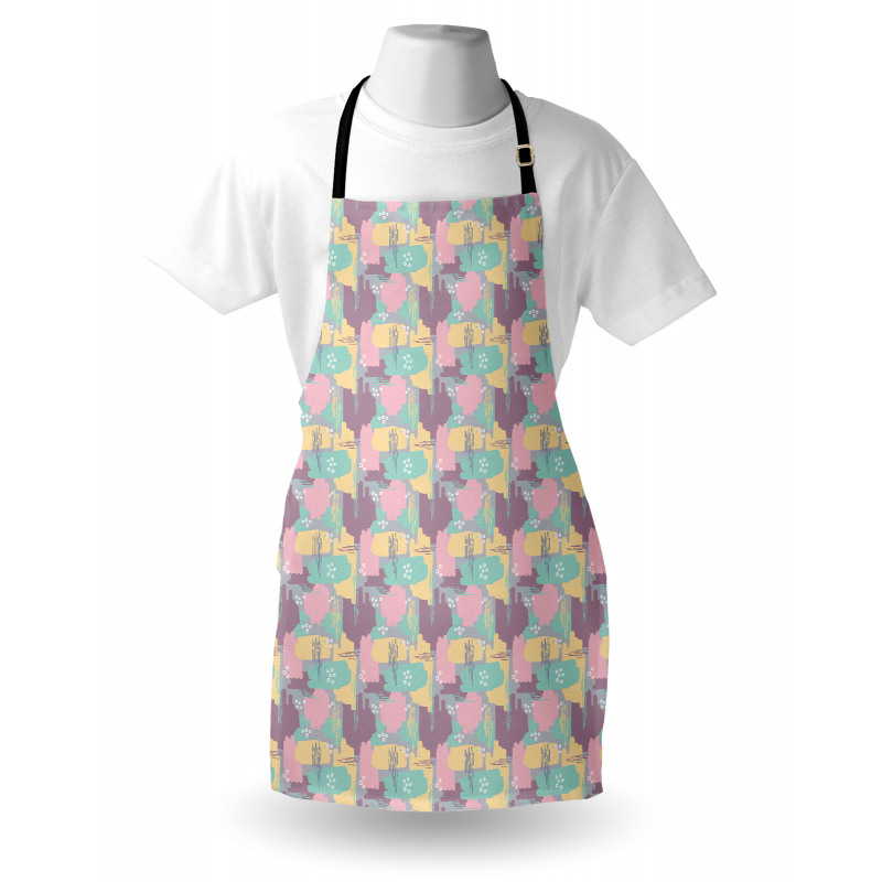 Funky Conceptual Pattern Apron