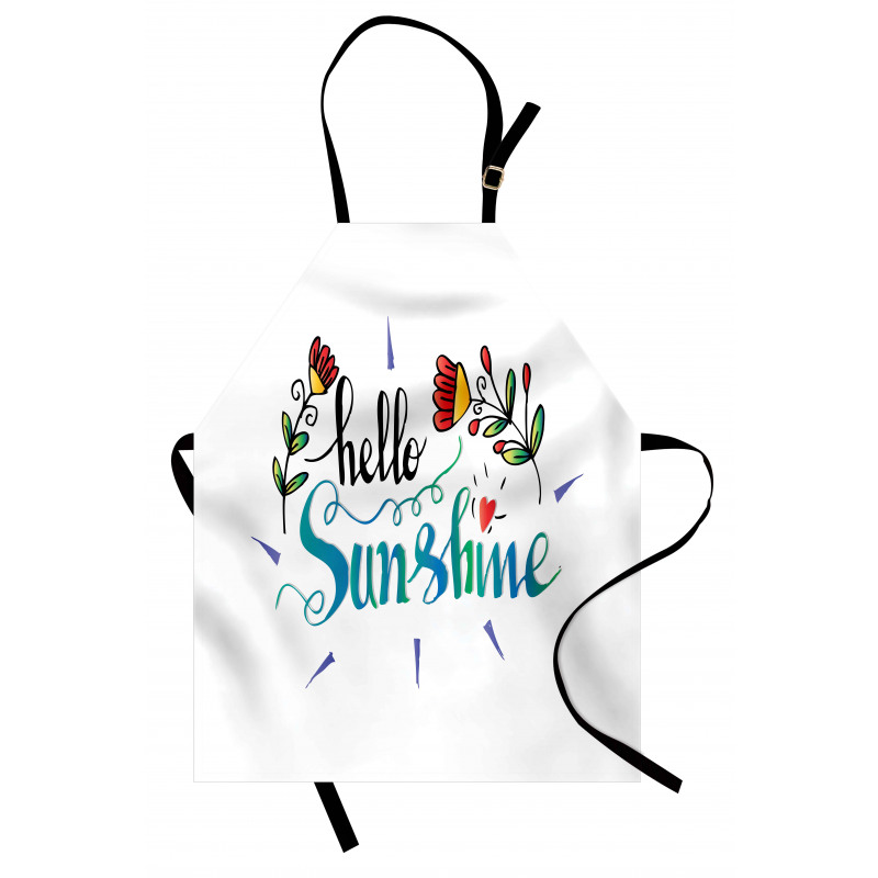 Hello Sunshine with Flower Apron