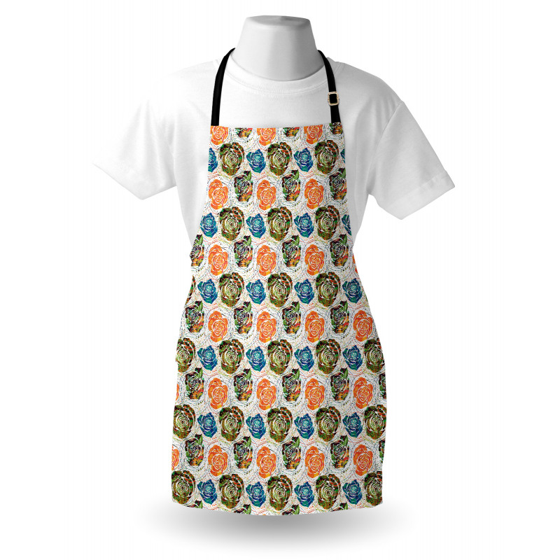 Paisley Inspired Mandala Apron