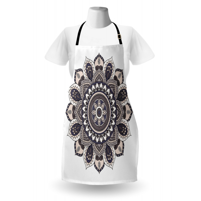 Oriental Mandala Yoga Motif Apron