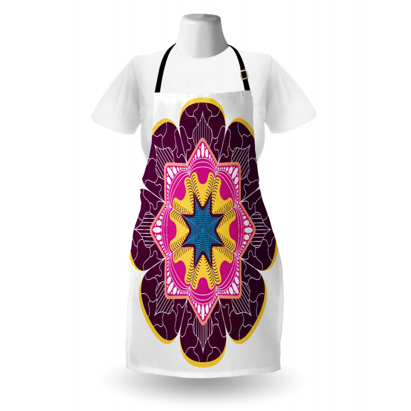 Vintage Motif Mandala Apron