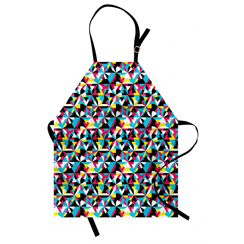 Sixties Style Inspired Motifs Apron