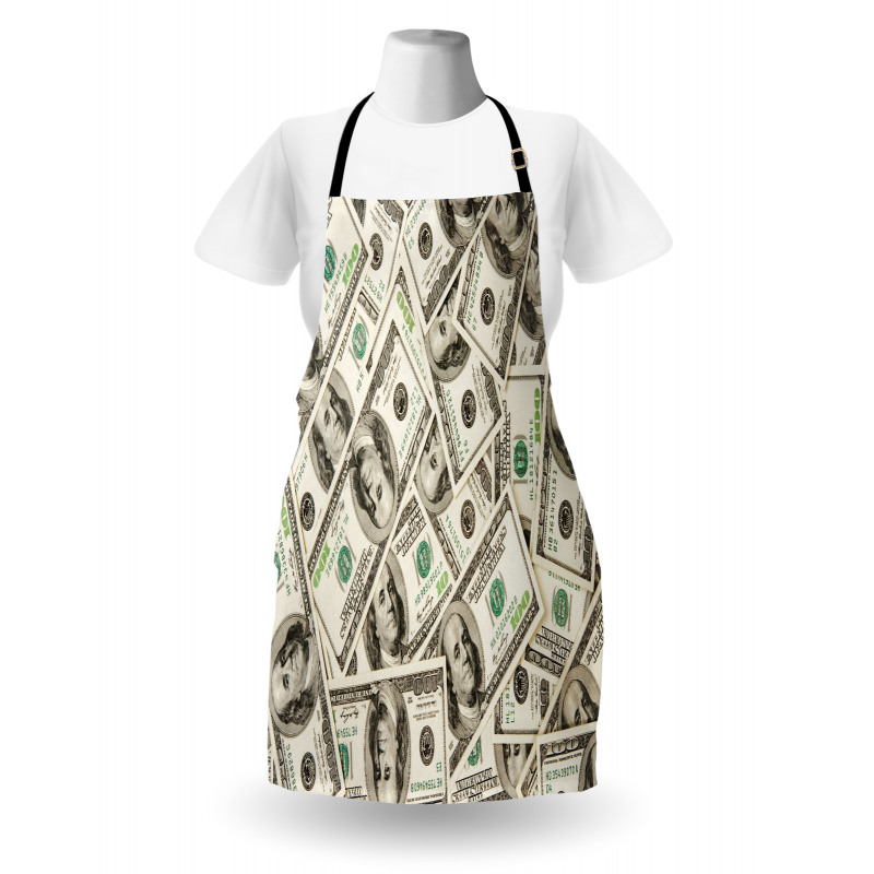 Ben Franklin Portrait Wealth Apron