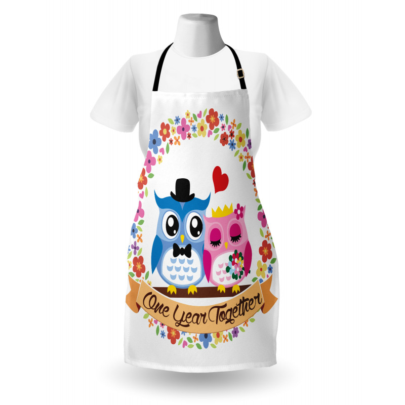 Year Lovers Owls Apron