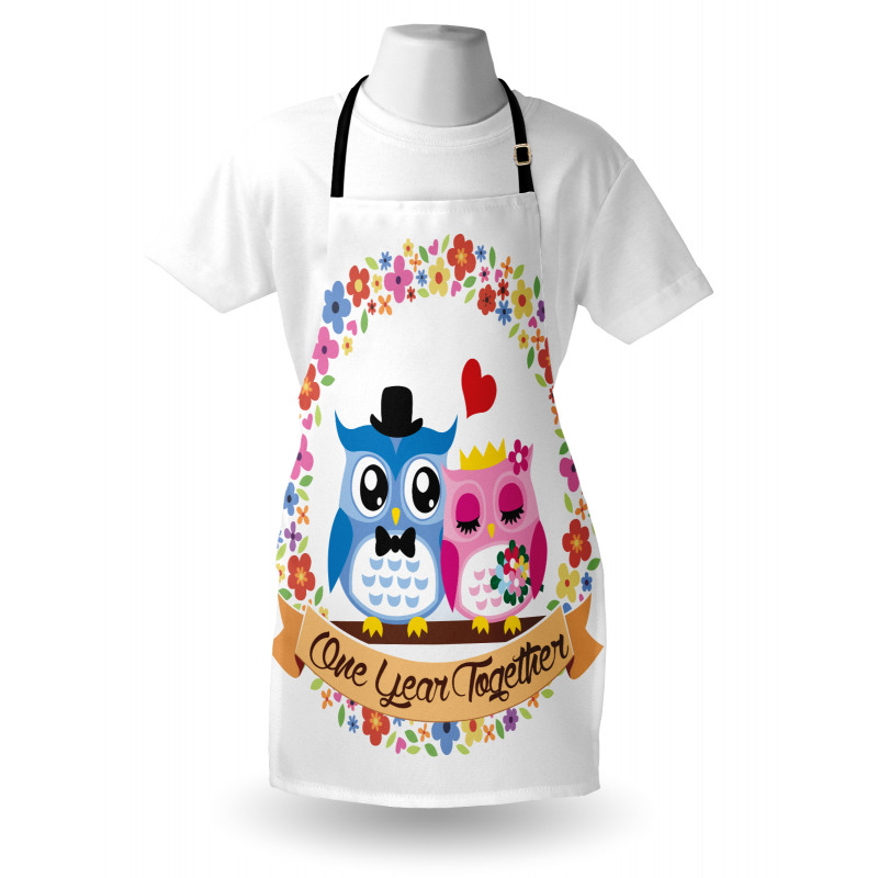 Year Lovers Owls Apron