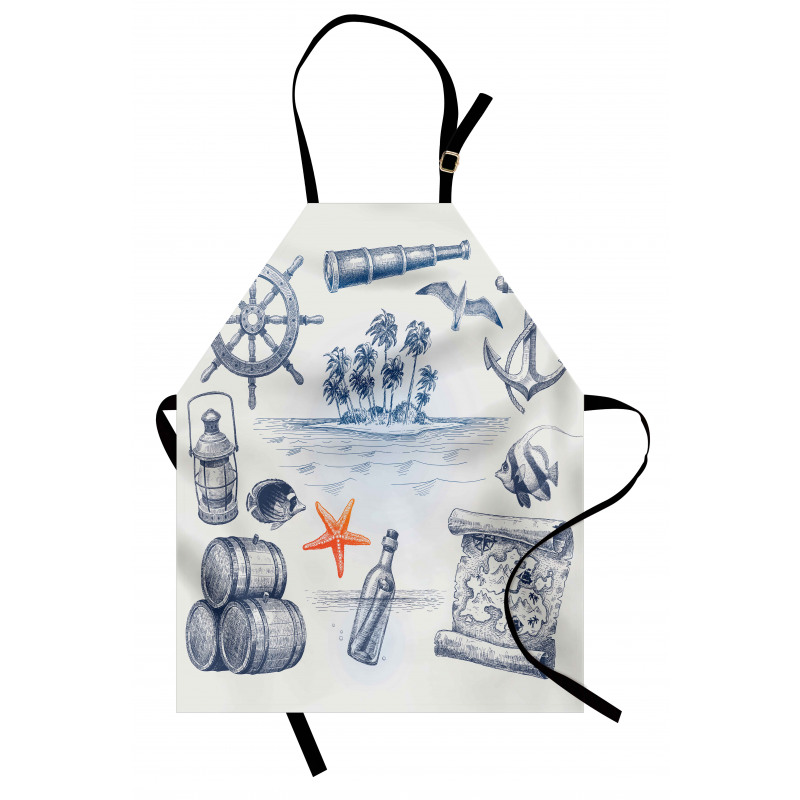 Adventure Tropical Island Apron