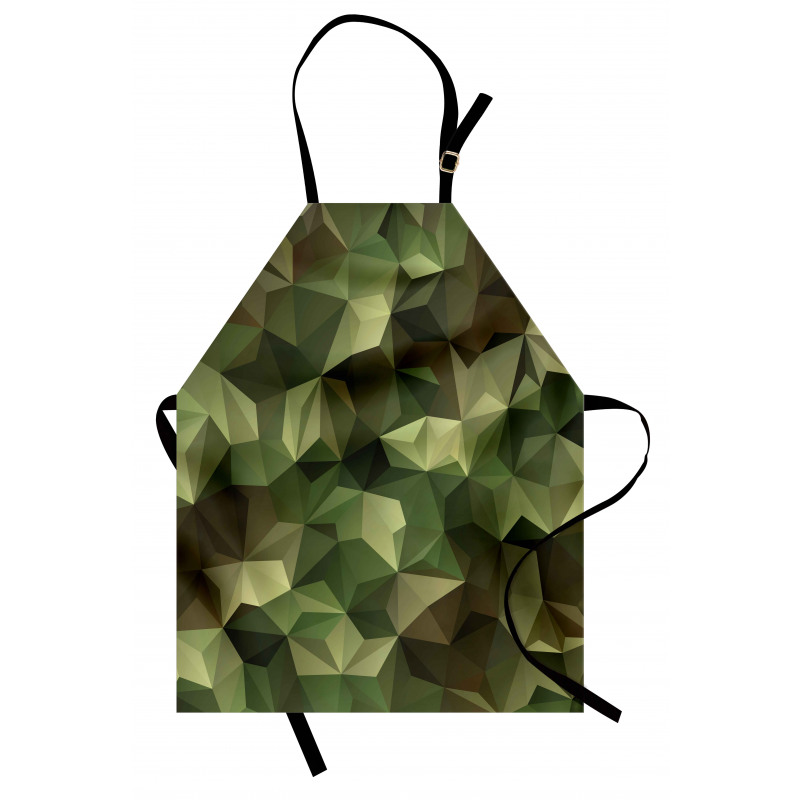 Angular Polygon Design Apron