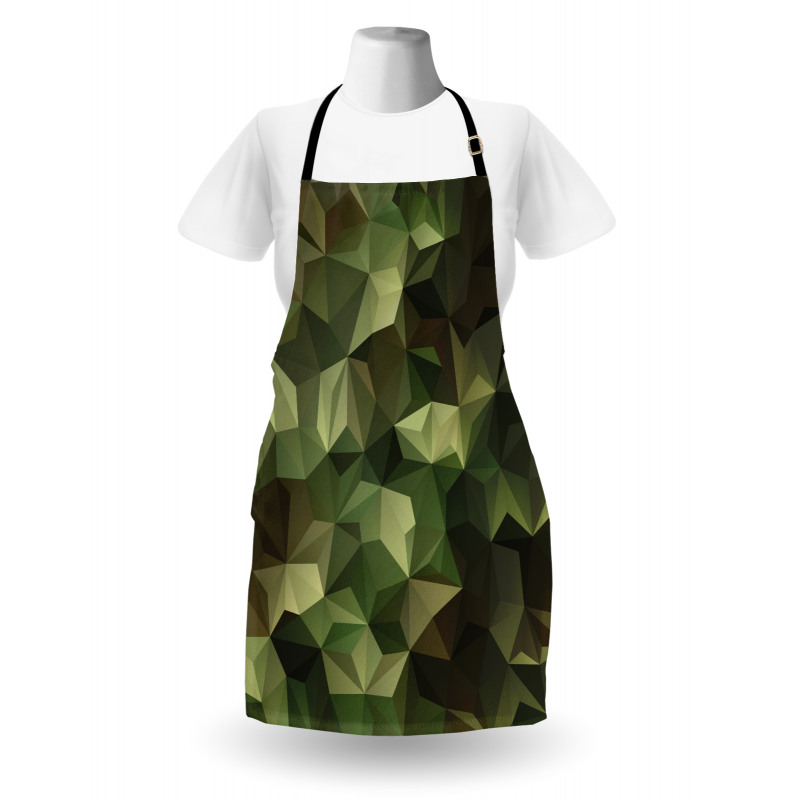 Angular Polygon Design Apron