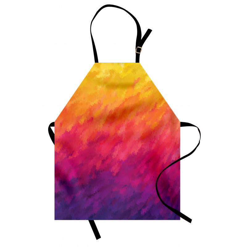 Watercolor Style Ombre Apron