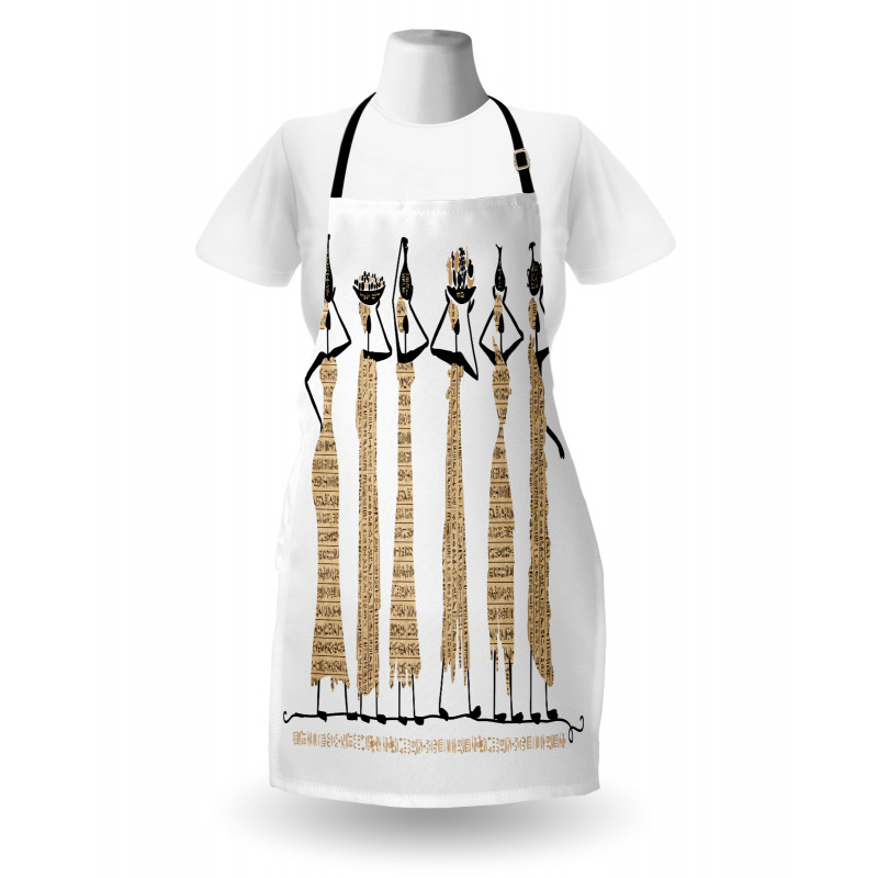 Oriental Woman Design Apron