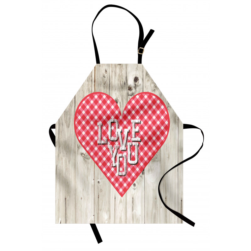 Valentines Day Themed Heart Apron