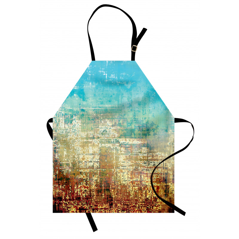 Grunge Contemporary Art Apron