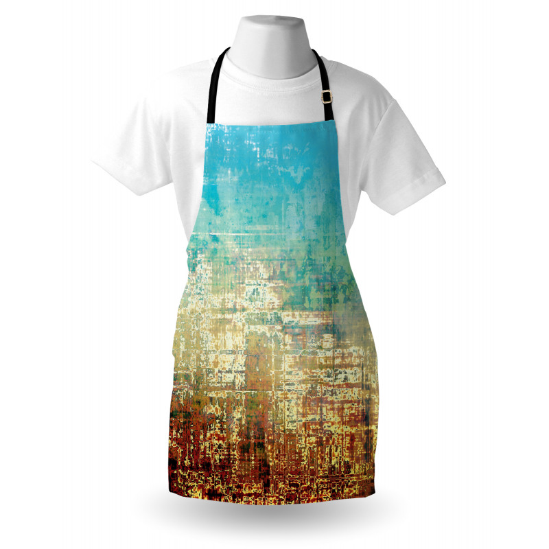 Grunge Contemporary Art Apron