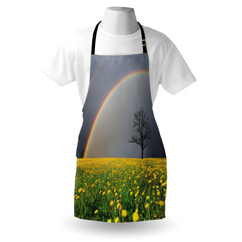 Dandelion Field and Tree Apron