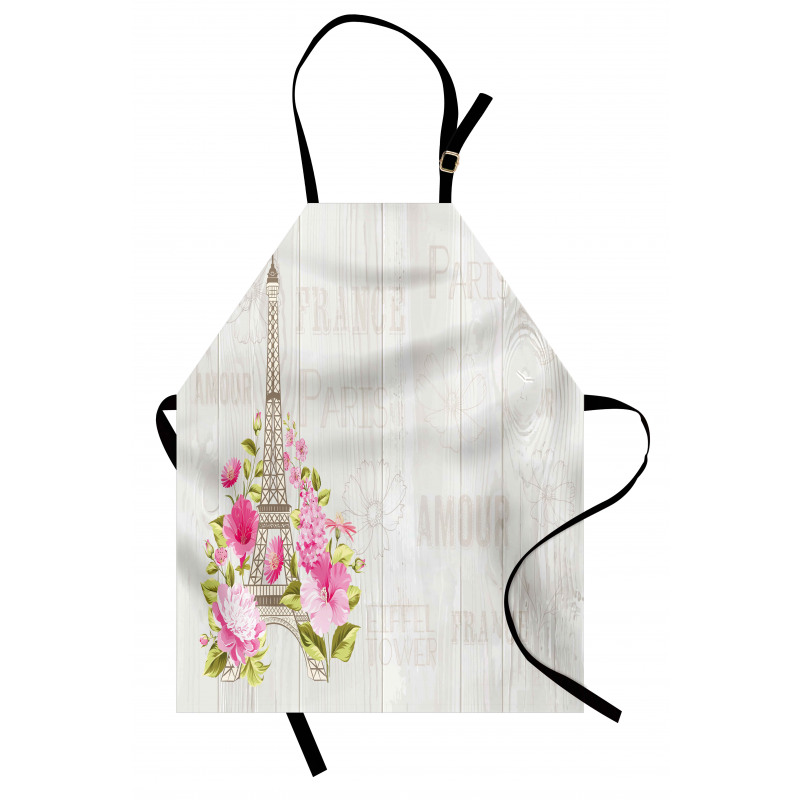Spring Blossoming Flowers Apron
