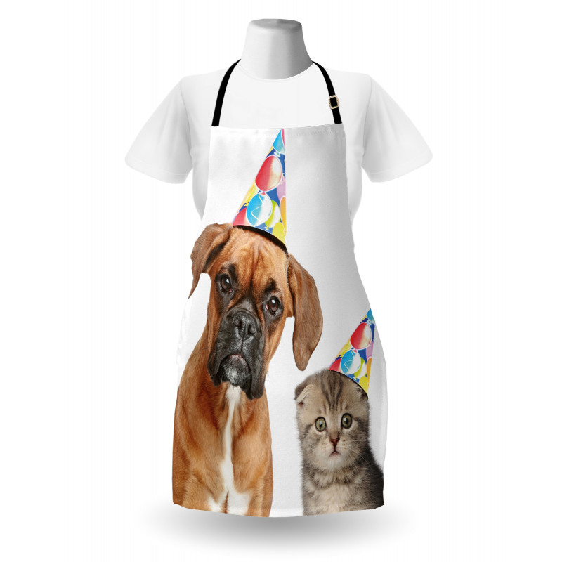 Funny Dog Scottish Cat Apron