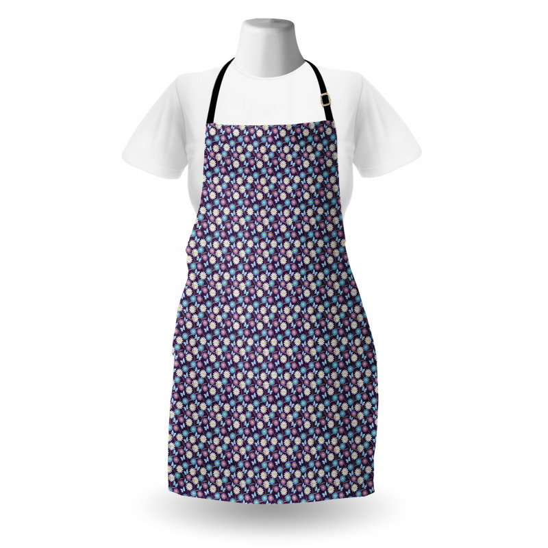 Summer Season Daisy Pattern Apron