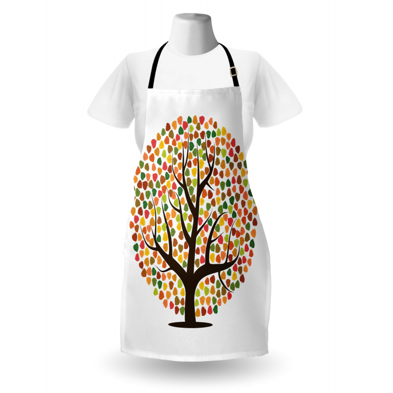 Autumn Season Foilage Design Apron