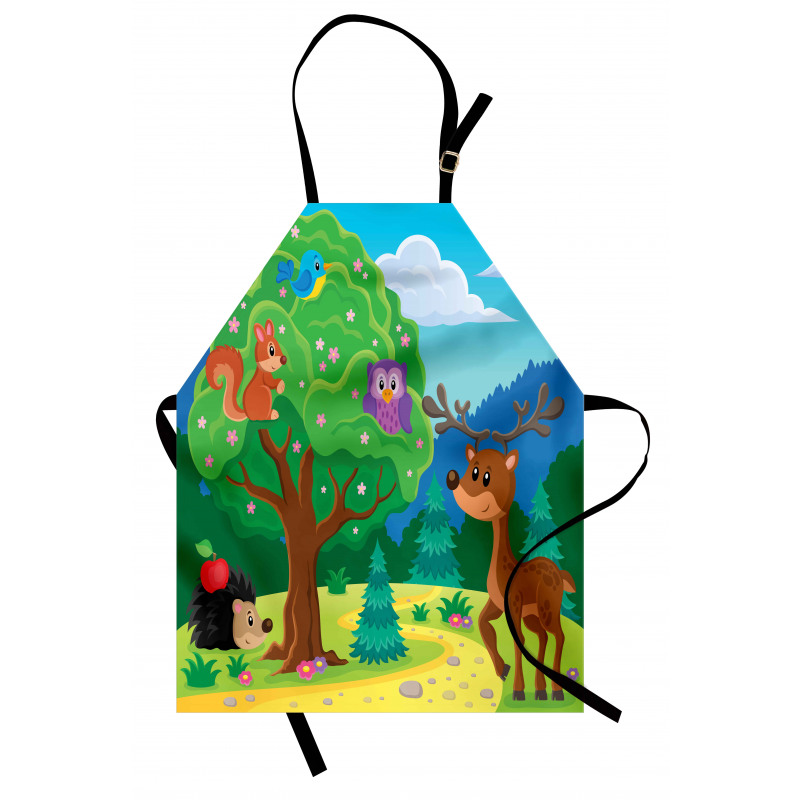 Funny Animals Wildlife Apron