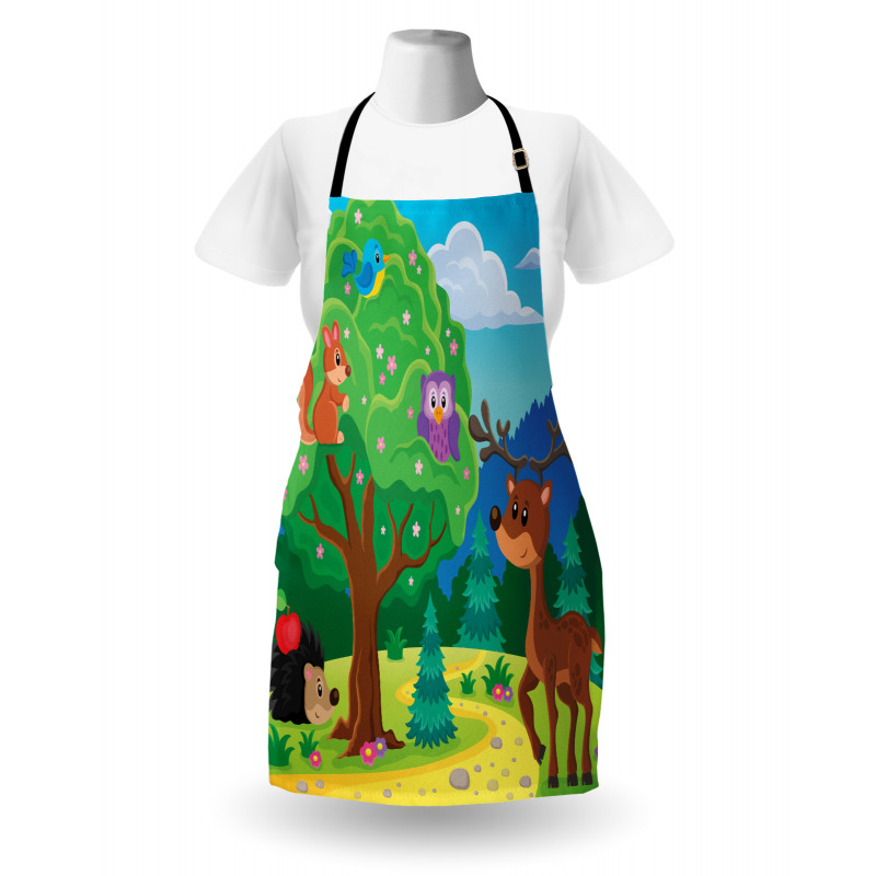 Funny Animals Wildlife Apron