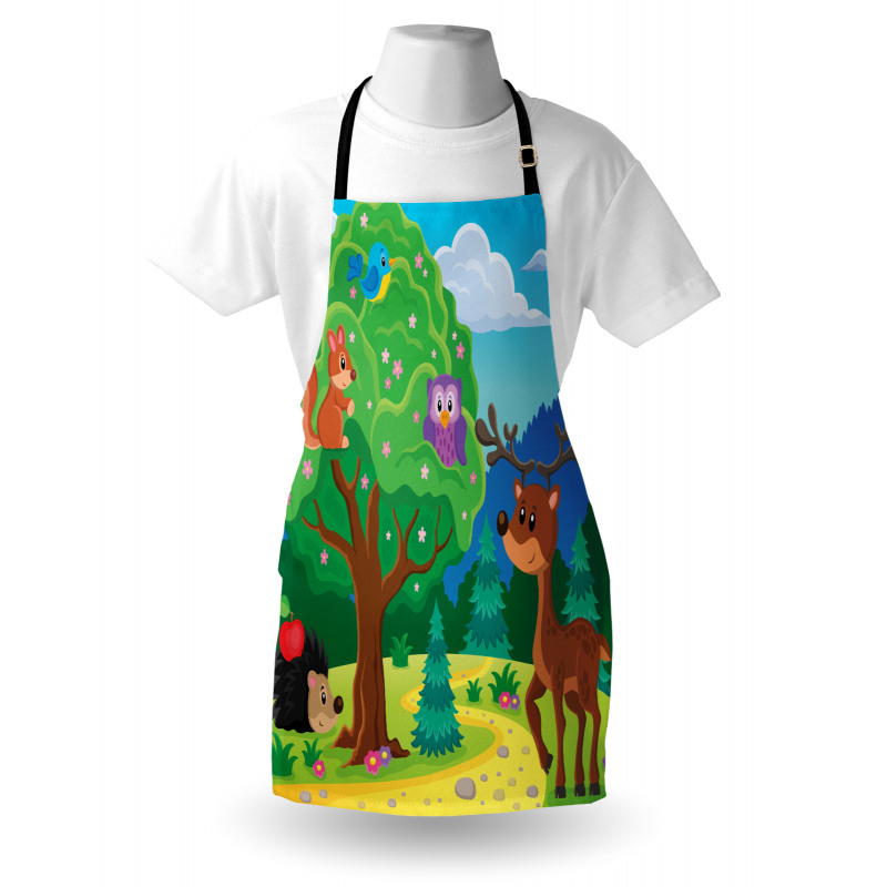 Funny Animals Wildlife Apron