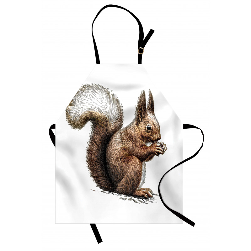 Sketch Artwork Wildlife Apron