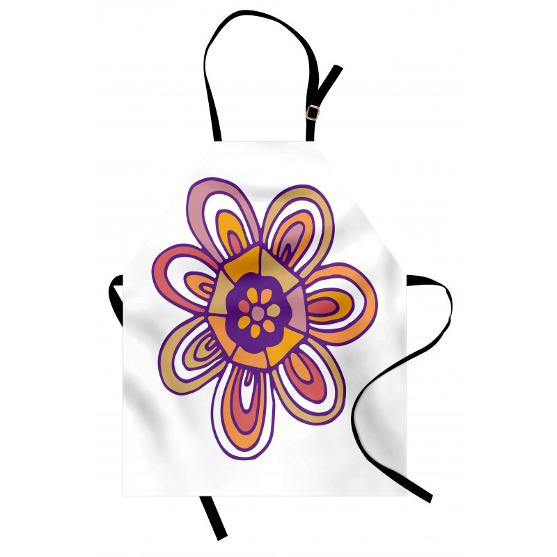 7 Petal Lonely Flower Apron