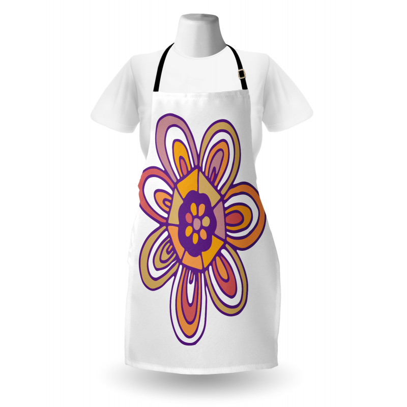 7 Petal Lonely Flower Apron