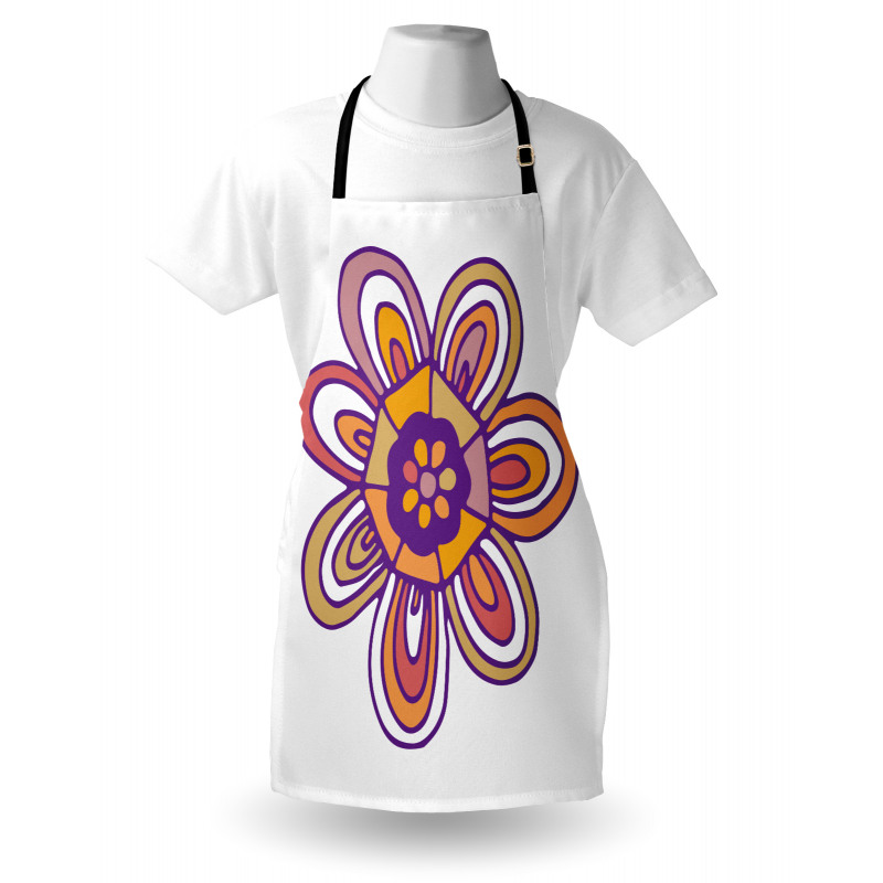 7 Petal Lonely Flower Apron